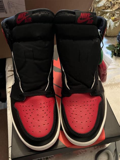 Legit Check AJ1 Bred Toes 